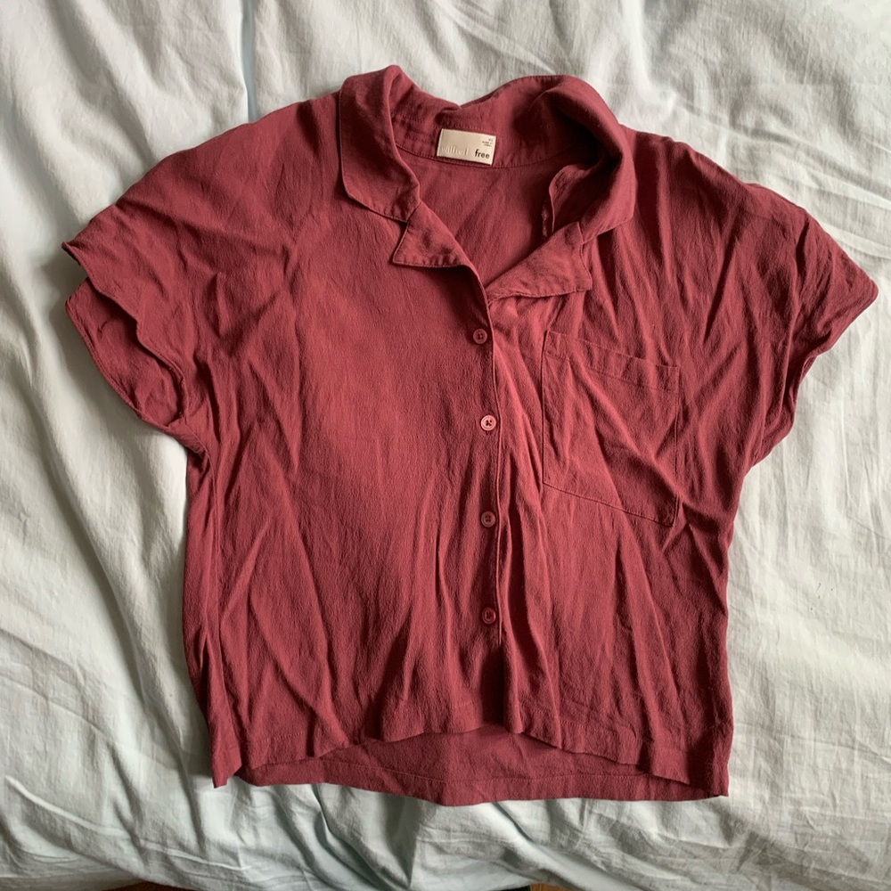 Cute pink top